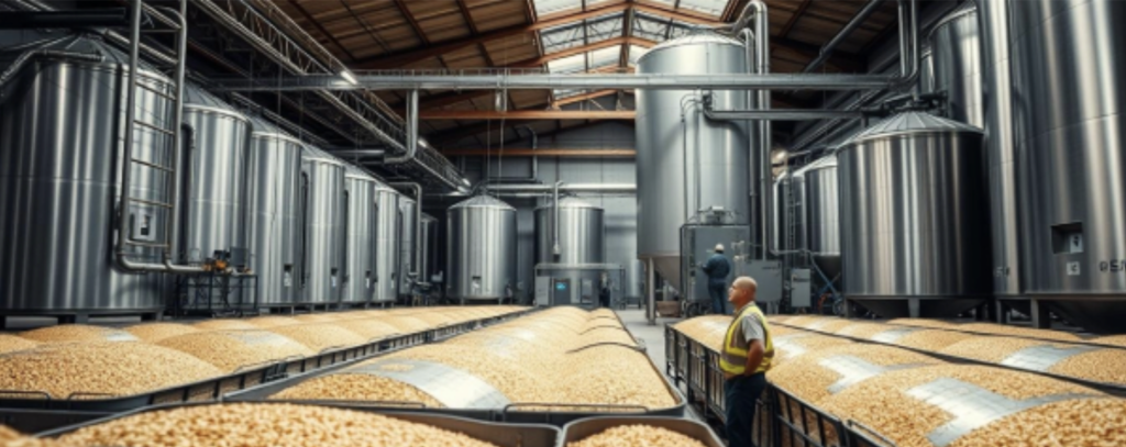 grain silos